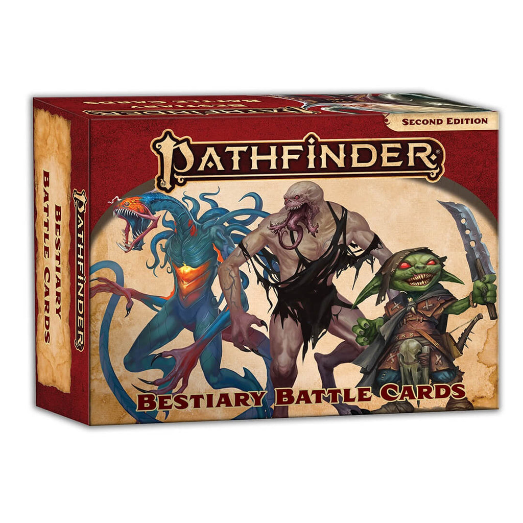 Pathfinder Second Edition Bestiary Battle Cards - Imaginary Adventures