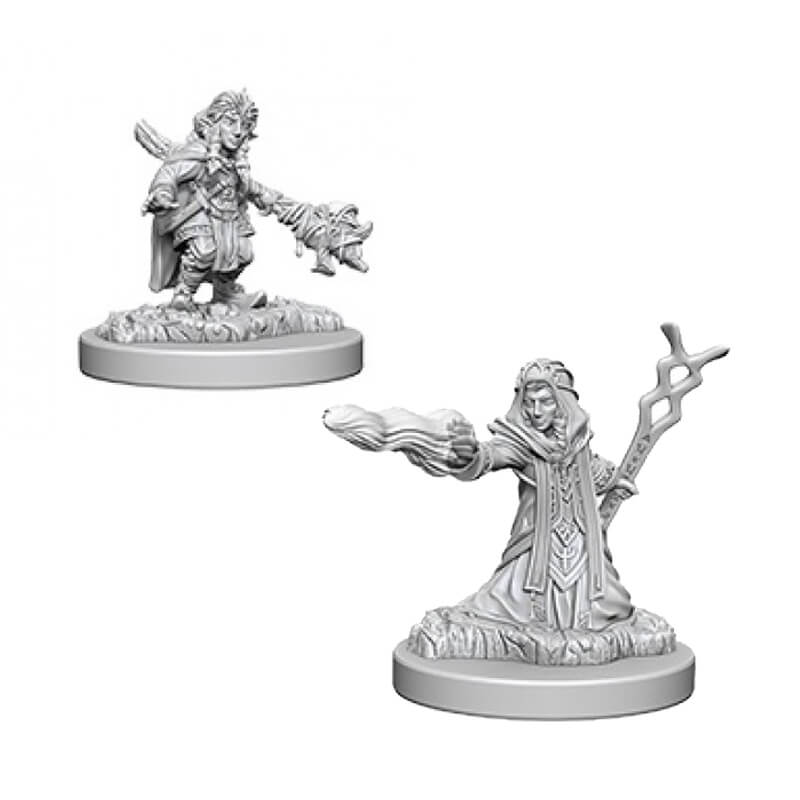 D&D Minis - Gnome Female Wizard - Imaginary Adventures