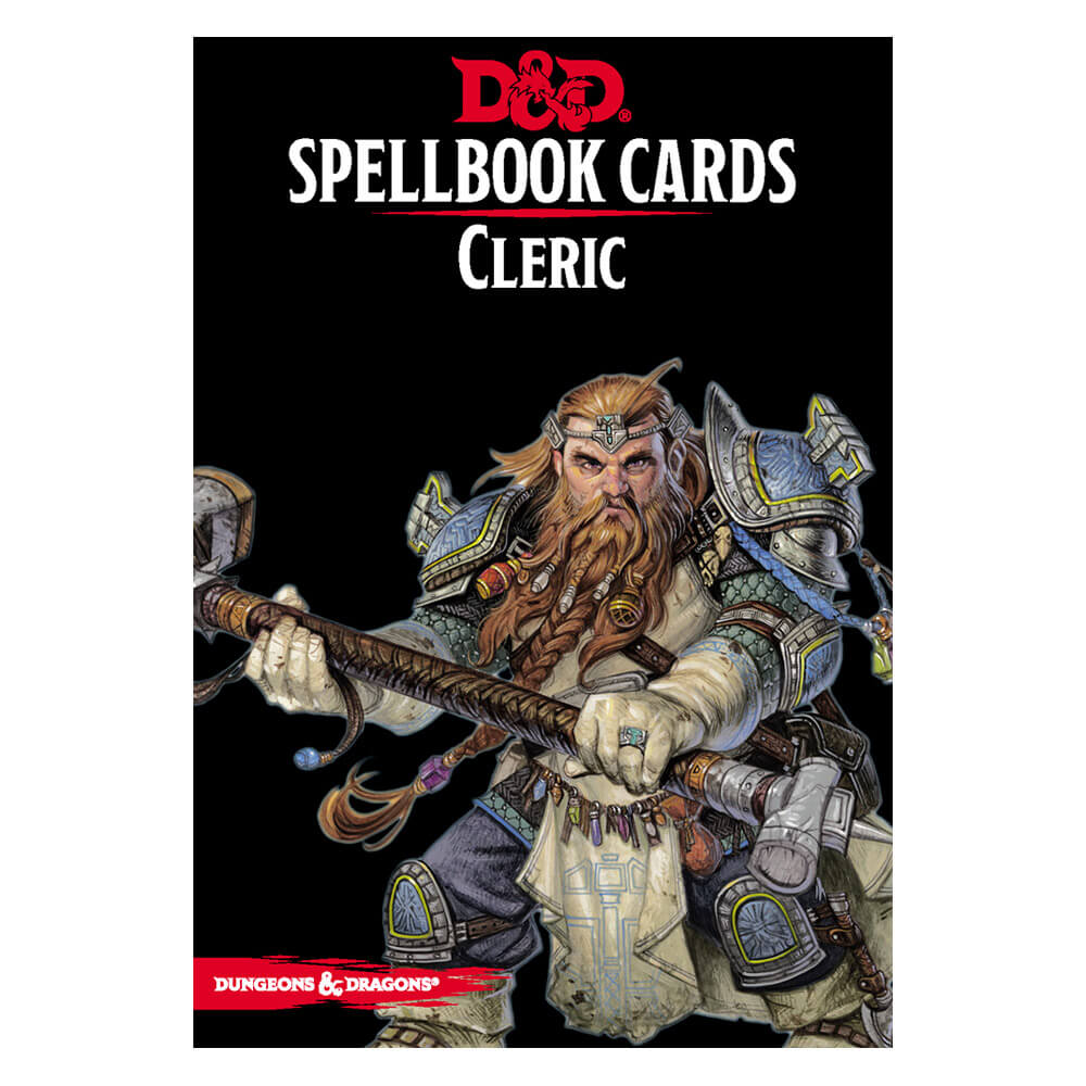 D&D Spellbook Cards Cleric Deck - Imaginary Adventures